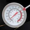 Zuckerthermometer/Fritteusenthermometer mit Sofortanzeige-Zifferblattthermometer Edelstahlschaft Fleischthermometer zum Kochen für BBQ