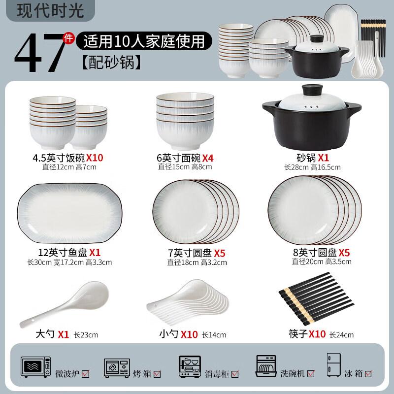 Underglaze Ceramic Tableware Set