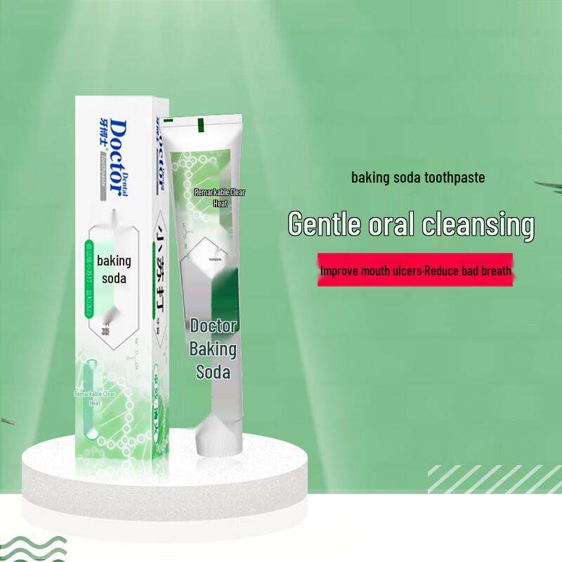 Doctor Tooth Baking Soda Toothpaste Twin Pack