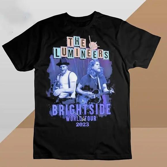 Vintage The Lumineers Band Brightside Tour T-Shirt S to 5XL PA241 FREE SHIPPING M