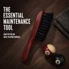 Wood Handle Billiard Table Brush Curved Handle Snooker Table Brush  For Billiard Table