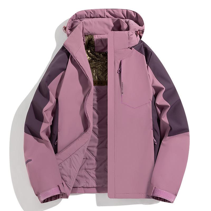 2025 Couple’s Warm Graphene Hooded Cotton Jacket - Men's Winter Mountaineering Outerwear