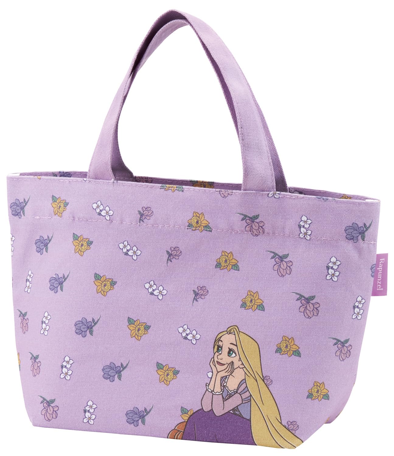

Skater Canvas Lunch Bag Tote Bag Disney Tangled Flower YEB1N