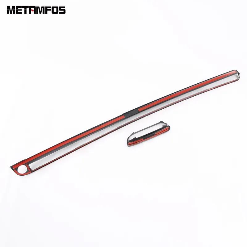 Center Console Dashboard Air Condition Vent Outlet Cover Trim For Hyundai Palisade  2024 Carbon Fiber Interior Accessories