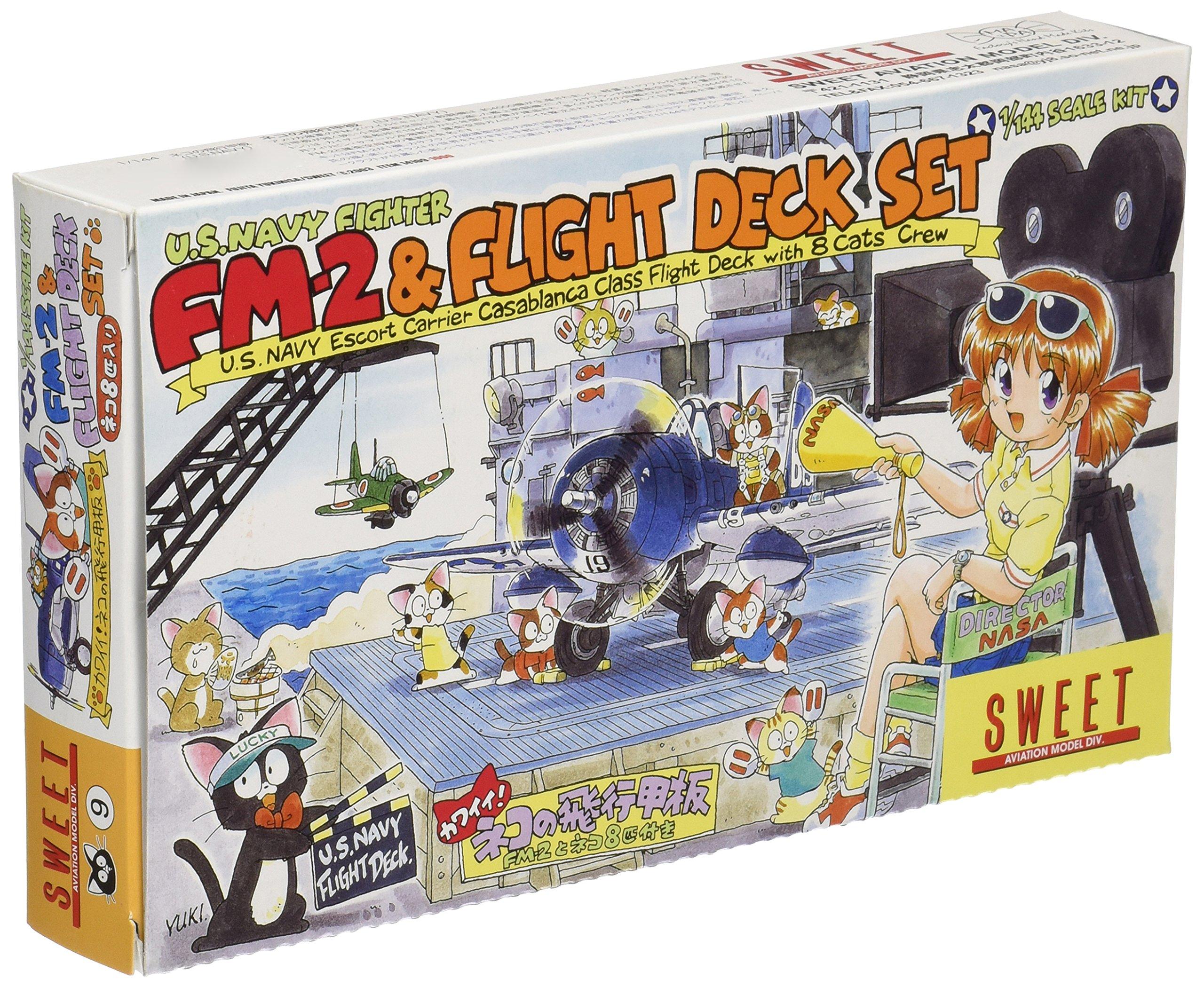 Sweet Cat Flight Deck Navy Plastic Model Kit 14109 1/144 U.S.