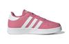 adidas Neo Breaknet Casual Slip Resistant Abrasion Resistant Low Top Kids' Skateboarding Shoes Pink White Kids' GW2893