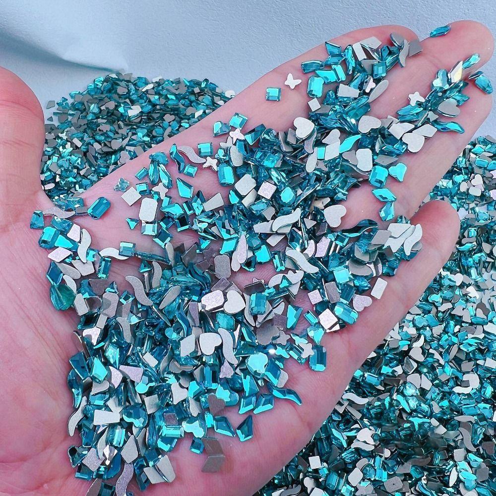 50Pcs/Pack Cartoon Pattern Nail Charms Material Box Nail Art Beauty for Children Adult