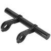 20CM Carbon Tube Bicycle Handlebar Extender Bracket Mount Bike Headlight Mount Bar StandBlack 20CM