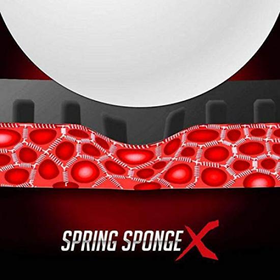 Butterfly Table Tennis Rubber Dignics 09C Adhesive High Tension Soft Back 06070 Red Extra Thick Black