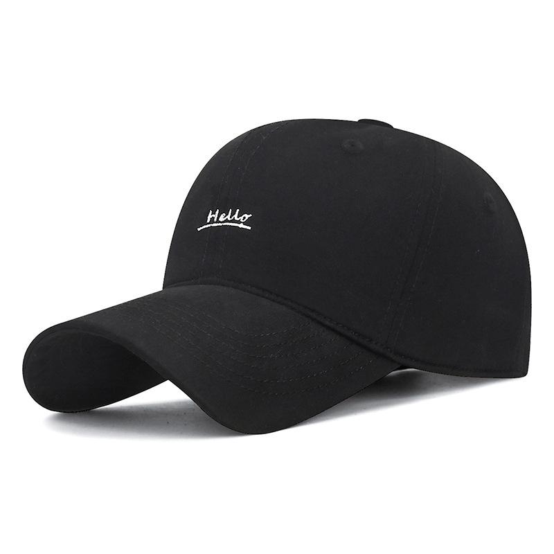Spring Sanding Wide Brim Baseball Cap Unisex Sunscreen Youth Cap