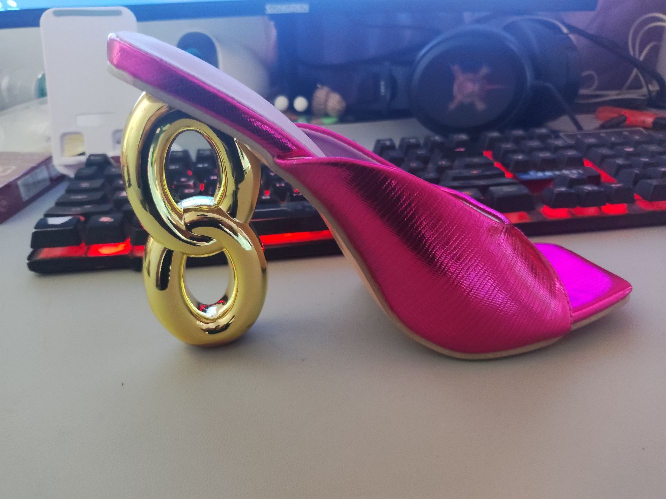 

мода Открытый носок Туфли на высоком каблуке Сандалии Женские шлепанцы Новые летние брендовые туфли-лодочки Туфли для вечеринок Дизайнерское платье Женские тапочки Zapatillas 38