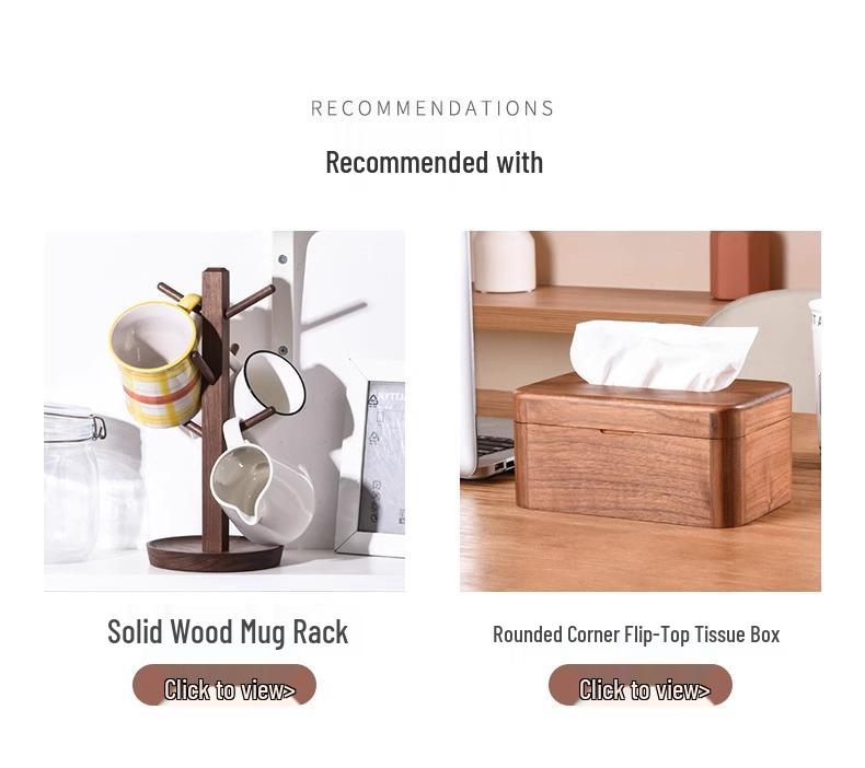 Solid Wood Creative Bedside Mobile Phone Holder for Desktop