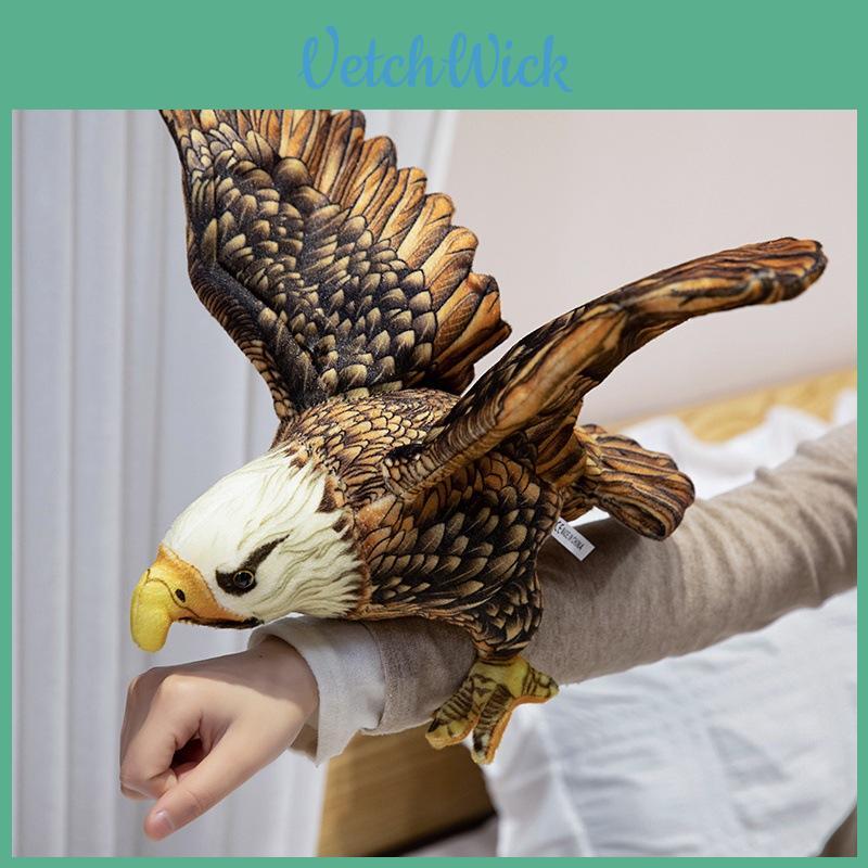 Large Eagle Plush Doll For Activity Office Decor Gift