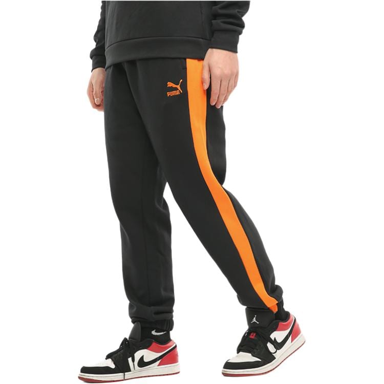 Puma Knitted Sweatpants Men's Black Barrel 530373-51