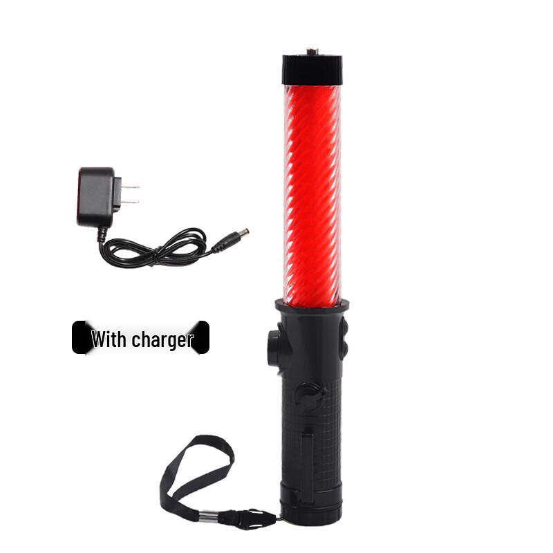 Bacchetta di Comando Traffico Multifunzione Junyi 30CM Luce di Avvertimento LED
