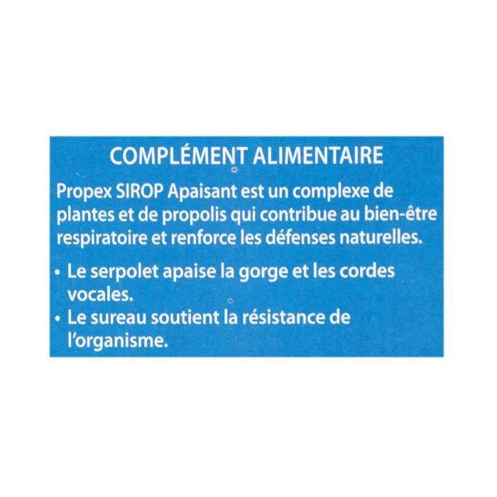 Ortis Propex Sirop Apaisant - Voies Respiratoires - 150 Ml
