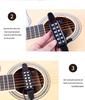P-012 High-Fidelity No-Drill Soundhole Folk Guitar Pickup with 3m Cable