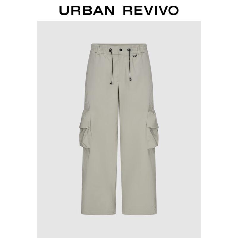 

UR Men s 2025 Winter Casual Workwear Fleece-Lined Wide-Leg Pants 34