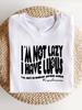 Lupus Shirt Unisex Casual Crew Neck Tshirt  Lupus Letter Print Comfort Tee Unisex Clothing
