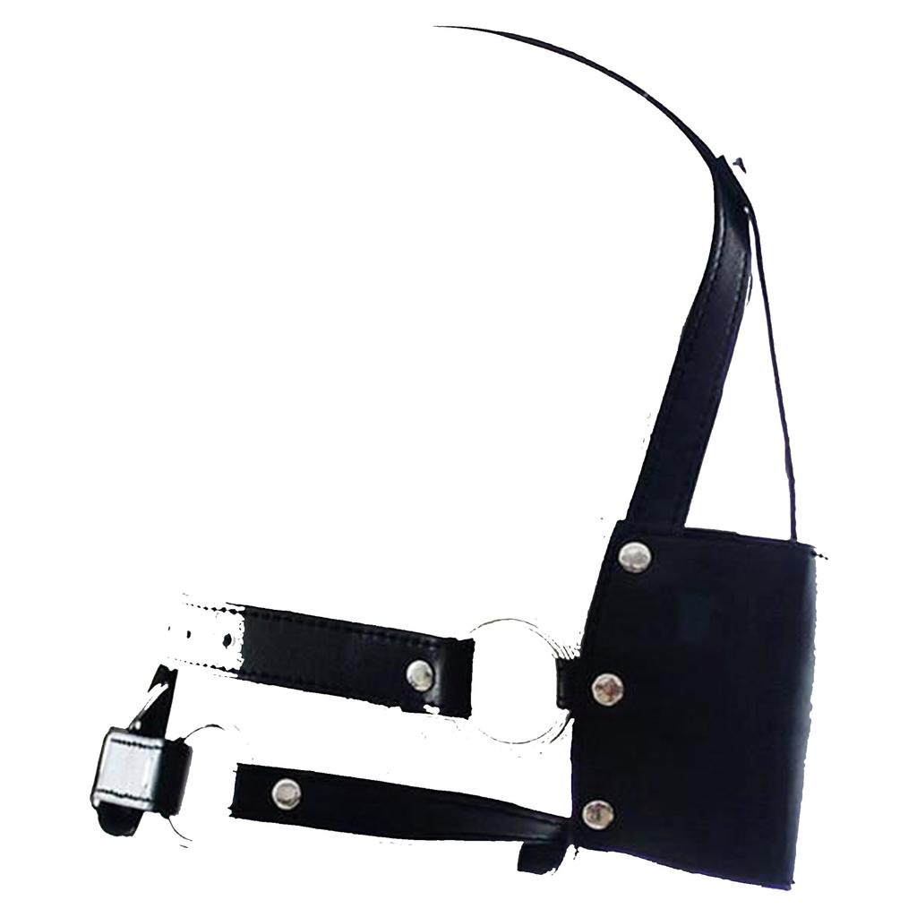 Head Harness Ball Gag Black Red  Kink Fetish Restraints Gags