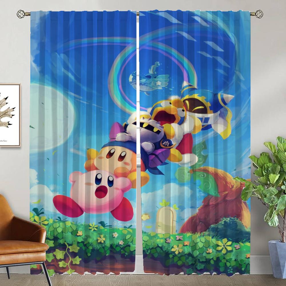 Blackout Kitchen Curtains for Living Room Curtain for Room 2 Panel K-kirbyes Halloween Decoration Shades Home Interior Curtains