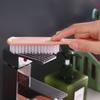 Multifunctional Shoe Brush with Soft Bristles & Long Handle - Gentle on Shoes & Durable for Clothes
