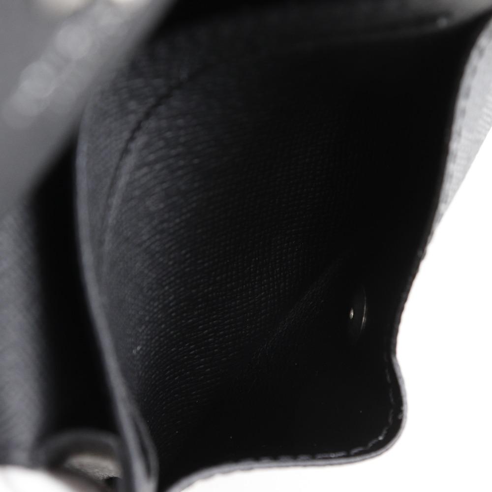 LOUIS VUITTON Anneveld Cult de Visit Card Case N63338 name card holder black Damier Grafitto Canvas mens Used