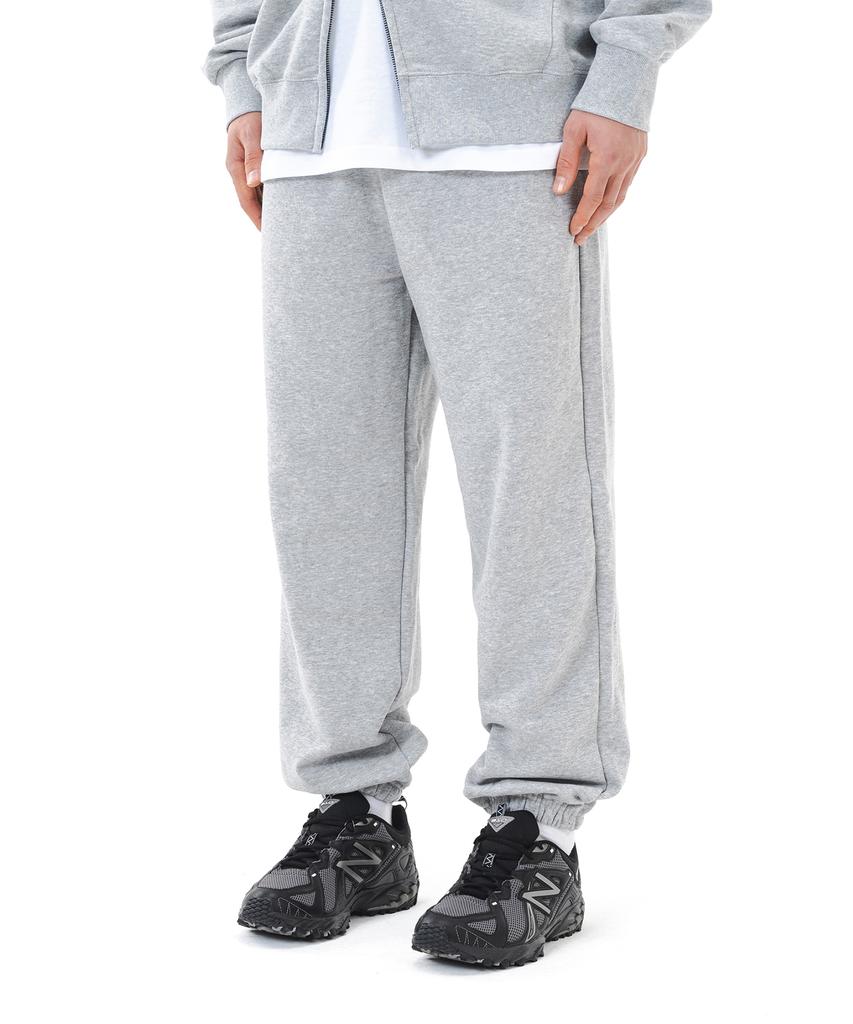 Leukeoseuteom The Essential Plain Jogger Sweatpants (Melange)