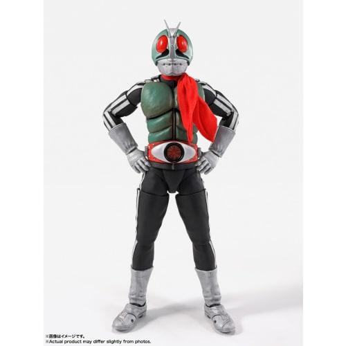 TAMASHII NATIONS S.H.Figuarts (Real Bone Carving Technique) Kamen Rider New No. 1 Glorious Showa Rider Edition (First Press Limited Edition Base Inclu