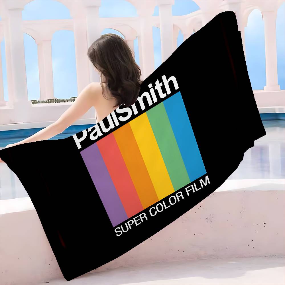 Fashion Brand Famous P-Paul S-Smith Anime Beach Swimming Towel Soft Absorbent Washcloth Children's Gifts For Travel Camping Gym