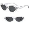 New Elliptic Frame Women Sunglasses Uv Protection Anti-Reflective Black Shades Uv400 Retro Sunglasses Cycling