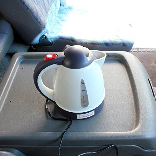 Meltec CK-754 Car Electric Water Heater, My Car Kettle (1L), DC24V, with Auto-Stop and Boil-Dry Protection