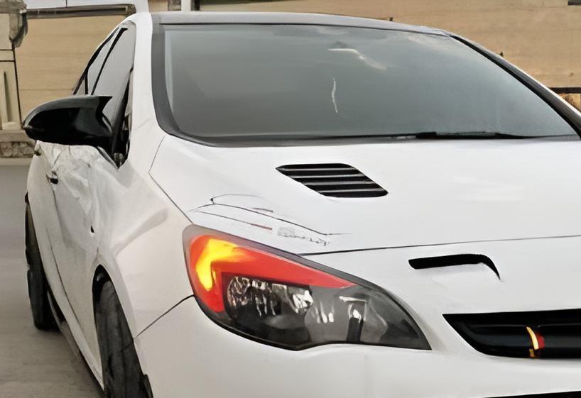 Covers for Mirrors BMW-style (2 Pcs) for Opel Astra J 2009-2015