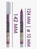 Gel handles set, line thickness: 0.5 mm, color: purple, 4 pcs.