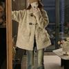Coat for Women Fleece Thickened Plush Autumn Winter Windbreaker Oversize Casual  Jacket