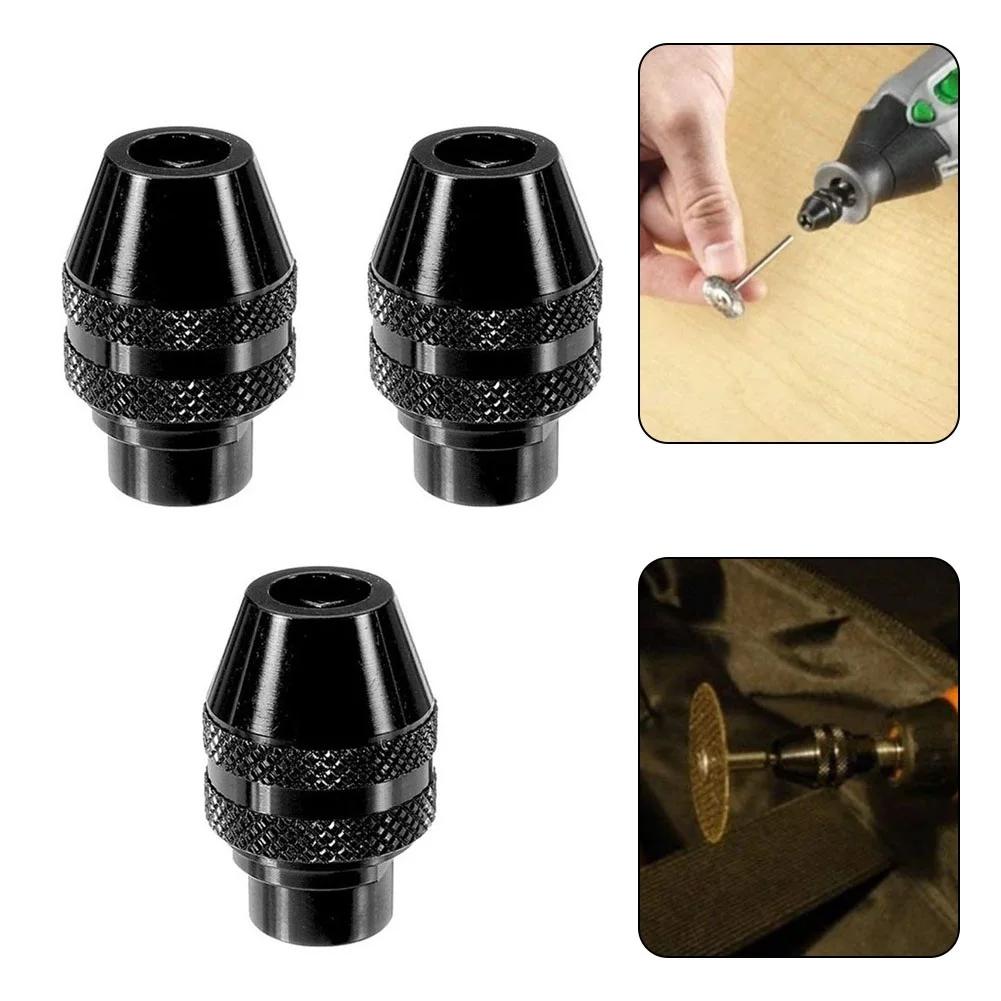 3pcs Multi Keyless Chuck 0.8-3.2mm Drill Chuck For Original 3000 4000 7700 8200 Rotary Tools Electric Grinding Chuck