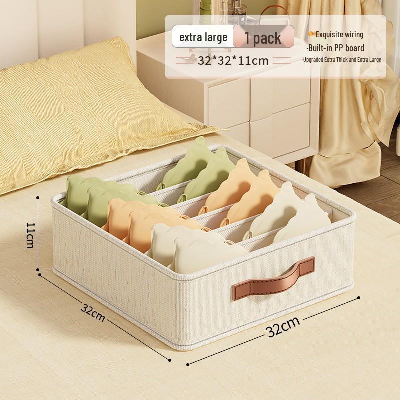 3-in-1 Organizer Box for Underwear, Panties, Socks, and Bras