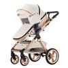 YAZOCO - 3-in-1 Kombikinderwagen - Mit Babywanne-Autositz - Bis 15 kg - Weiß