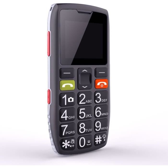 Artfone Mobilní telefon pro seniory Odemčený C1 Senior Černý