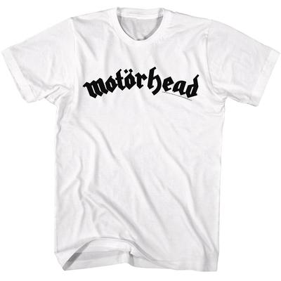Motorhead Black Logo Men's T Shirt Rock Band Merch Unisex T-Shirt