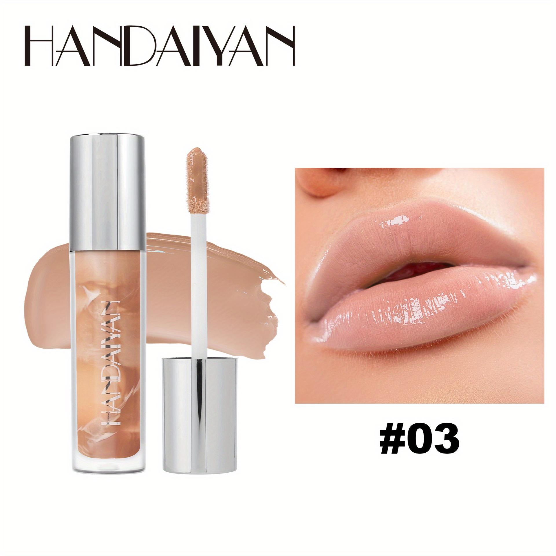 

6 цветов блеск для губ с витамином Е, мраморный блеск для губ, увлажняющая жидкая помада, долговечная и легкая цветная глазурь для губ, жидкий бальзам для губ 03#