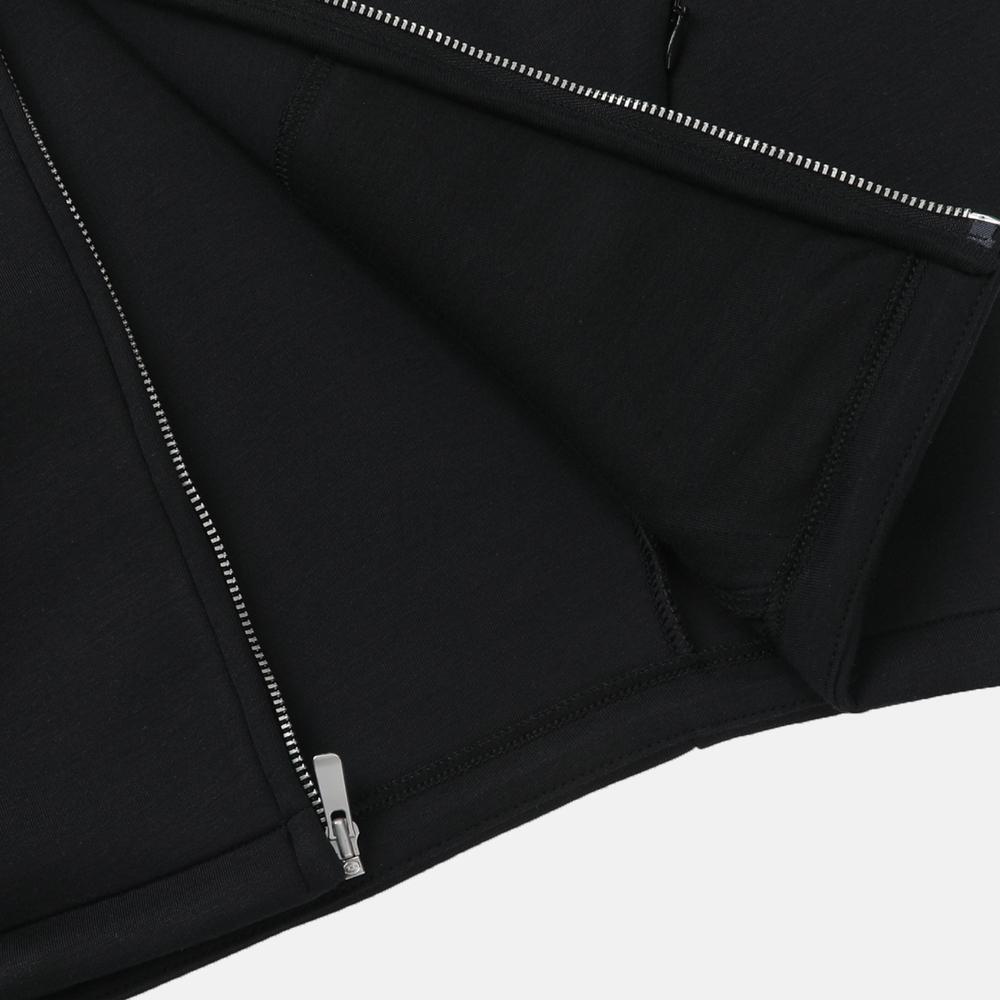 Nike Knitted Hooded Zipper Solid Jacket Women Jackets HV2077-010