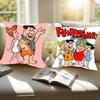 Fred Flintstone Pillow Case Pattern Printed Pillowcase For Living Room Sofa Cushion Cover & Bedroom Decor
