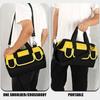 Versatile Tool Carrier Featuring Water Resistant & Convenient Shoulder Strap Multiple Pocket Tool Bag for Home Repairers
