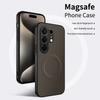 For Tecno Camon 50 Case Soft Silicone PC+TPU Carbon Fiber Texture Magnetic Protective Back Cover For Tecno Camon 50 Shell Bumper