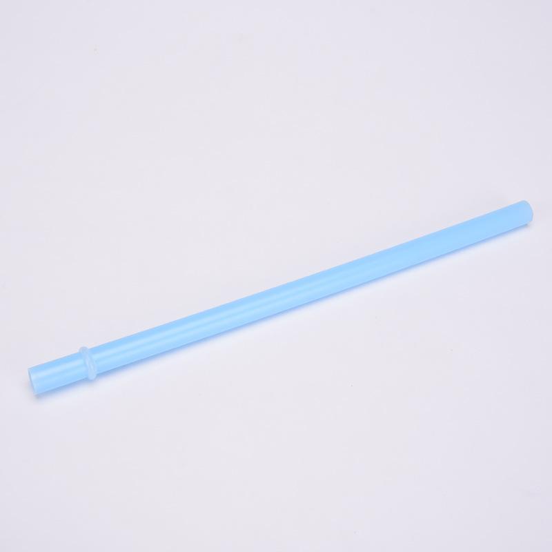 12Mm Aperture Straw Multi-Color Solid Color Plastic Cup Accessories Pp Straw Non-Disposable Straw With Ring