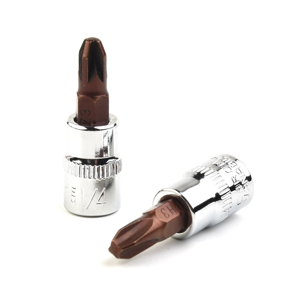 Screwdriver Bit Bit 38mm 6pcs Chrome Vanadium Steel