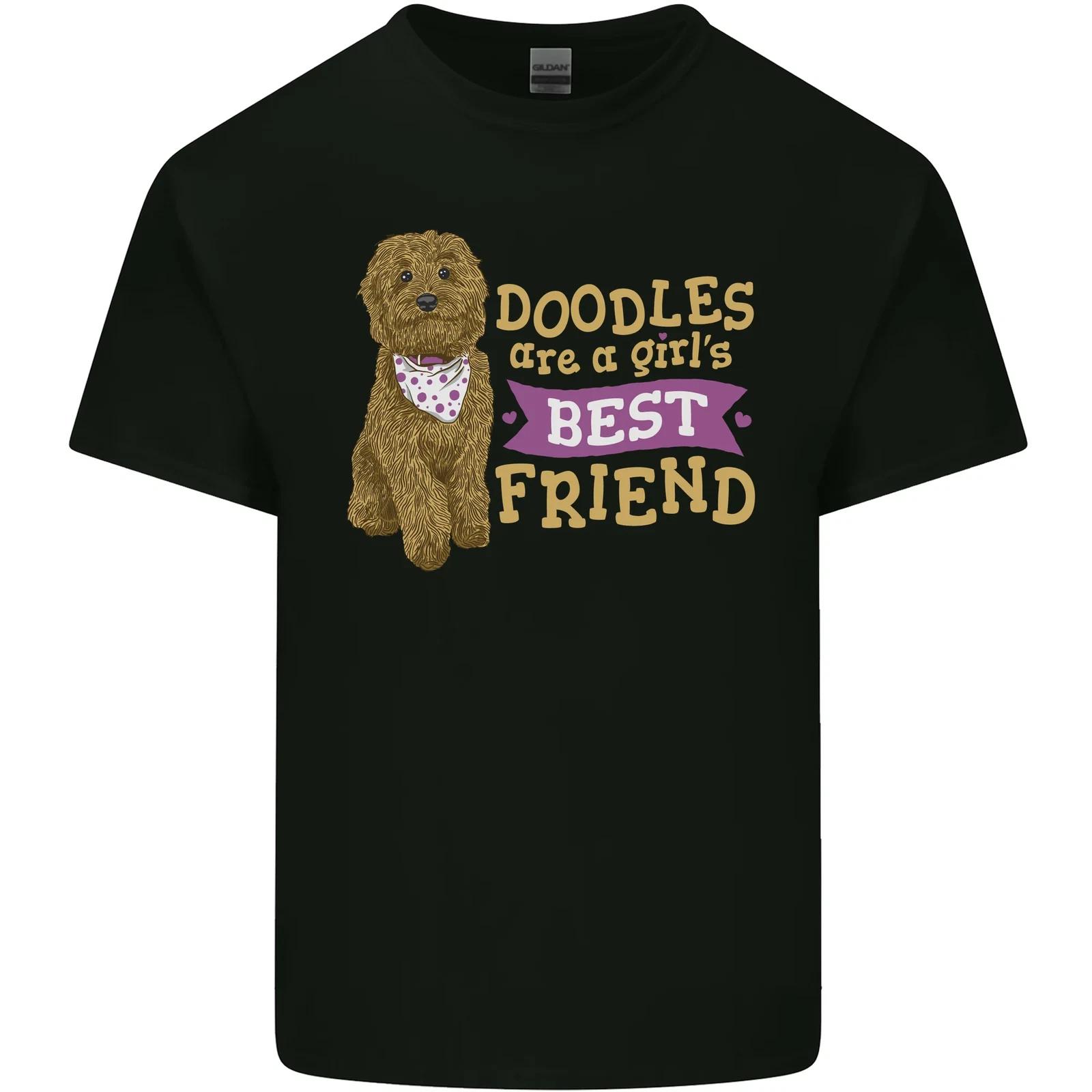 Doodles Girls Best Friend Goldendoodle Dog Kids T-Shirt Childrens 3XL