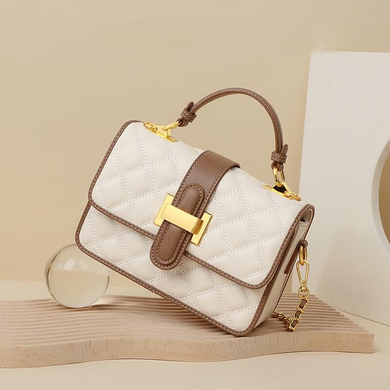 YUYULA Women's Cowhide Crossbody Handbag