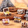 Vintage Treasure Chest Aquarium Decor Jungle Underwater Theme Ornament Resin Fish Tank Landscape Decoration for Aquarium